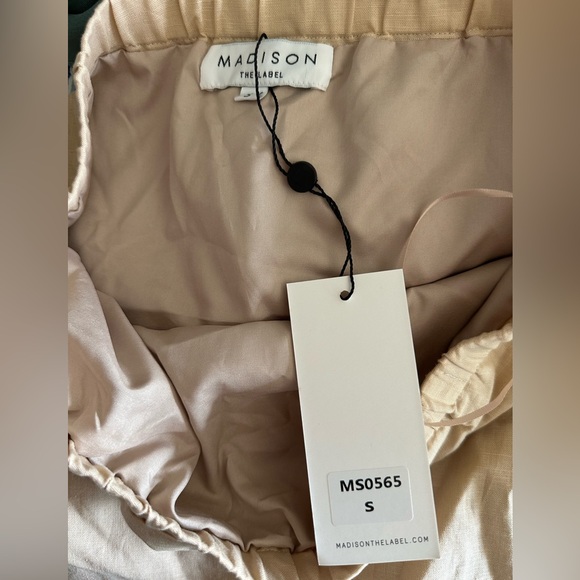 REVOLVE| MADISON THE LABEL LINEN MINI DRESS - Picture 5 of 6